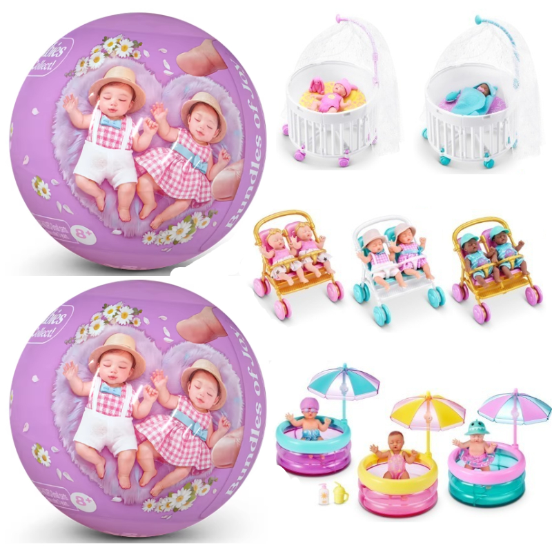 Baby Products Toys - ミニサプライズベビーボールブラインドボックス5個パックリアルなシミュレーション人形子供向けごっこ遊びおもちゃギフトブラインドボックストイズサプライズ