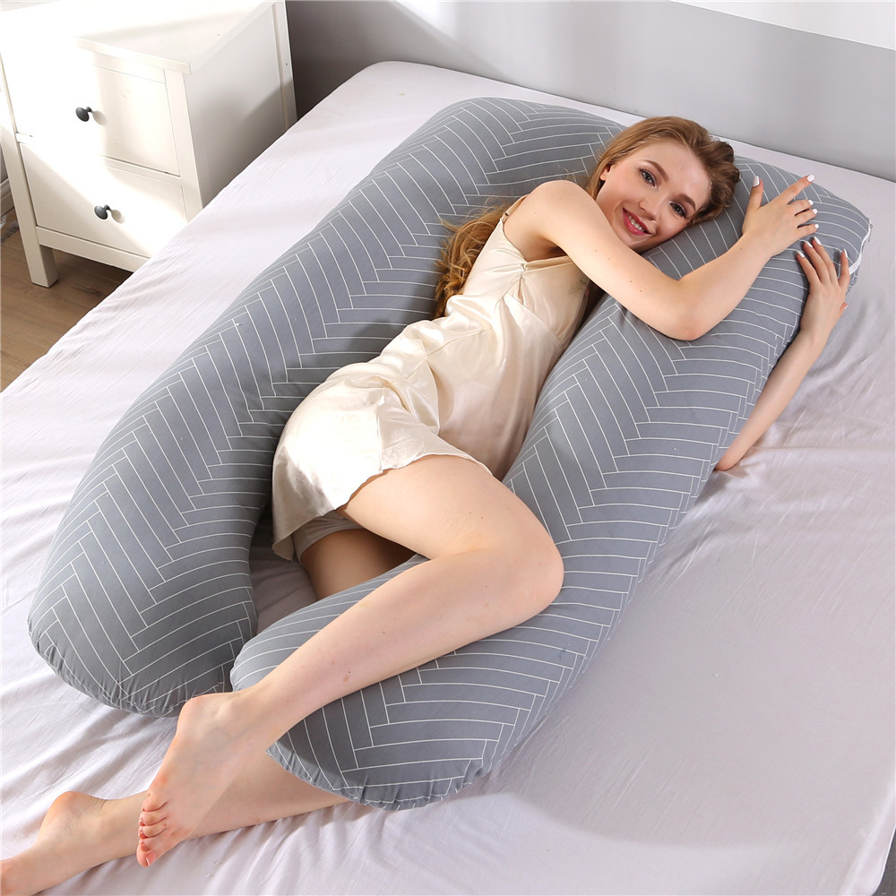 Nursing Pillow Breastfeeding - 妊娠枕 130*70 センチメートル睡眠腰枕妊婦授乳枕授乳クッション女性のための
