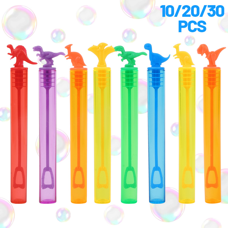 Zwitsal Baby Products - 10/20/30個入り 恐竜型シャボン玉チューブ 空のシャボン玉ボトル おもちゃ 子供用 誕生日パーティーの記念品