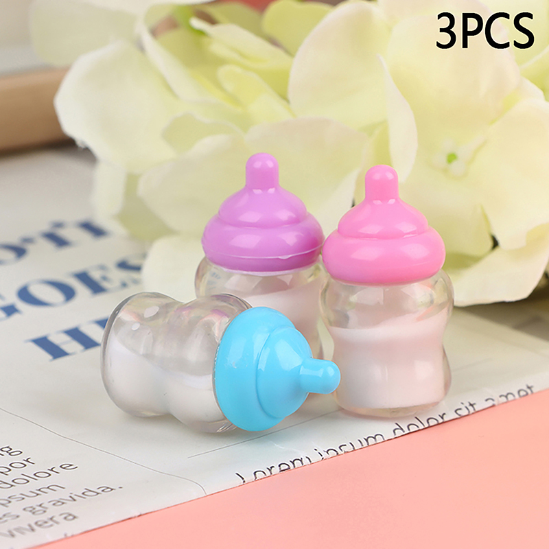 3 個ドールハウス哺乳瓶アクセサリーままごとおもちゃ家具ドー - Zwitsal Baby Products のレビューと価格