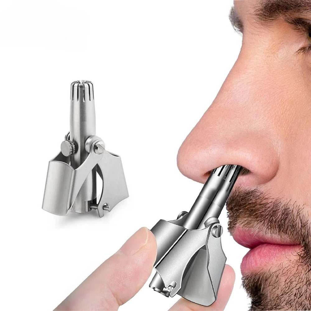鼻毛トリマークリーナー 男女兼用 ステンレス製 手動機械式シ - Nasal Aspirator のレビューと価格