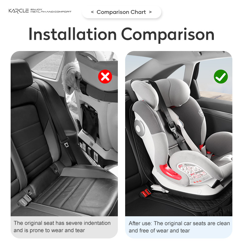 子供用PUレザーカーシートプロテクター,チャイルドセーフティ - Infant Car Seat Cover のレビューと価格