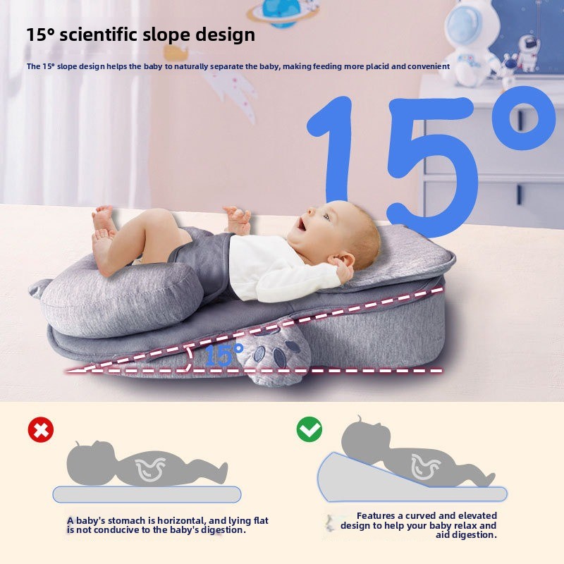 抗オーバーフロー乳飲み込み防止枕 赤ちゃん授乳枕 横たわって - Nursing Pillow Breastfeeding のレビューと価格