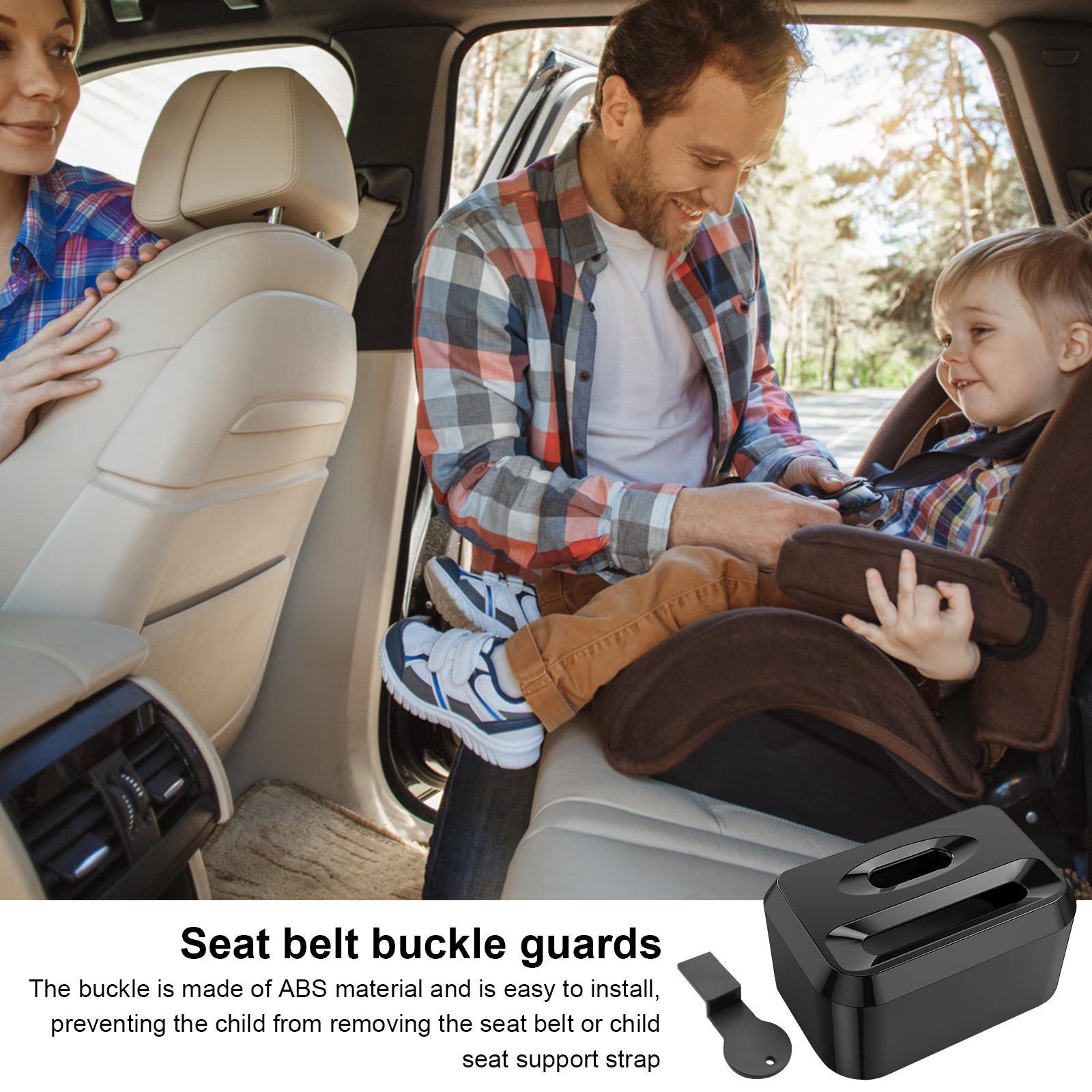 子供用カーシートロッククリップ、脱ベルト防止ボタンストッパー - Infant Car Seat Cover のレビューと価格
