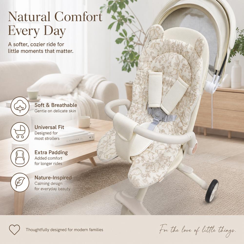 ベビーカーシートクッション ソフトマットレス 子供用ベビーカ - Infant Car Seat Cover のレビューと価格
