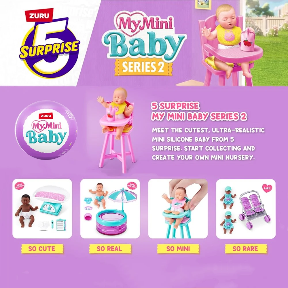 ズル サプライズドール サプライズシリーズ2 マイミニベビー - Baby Products Toys のレビューと価格